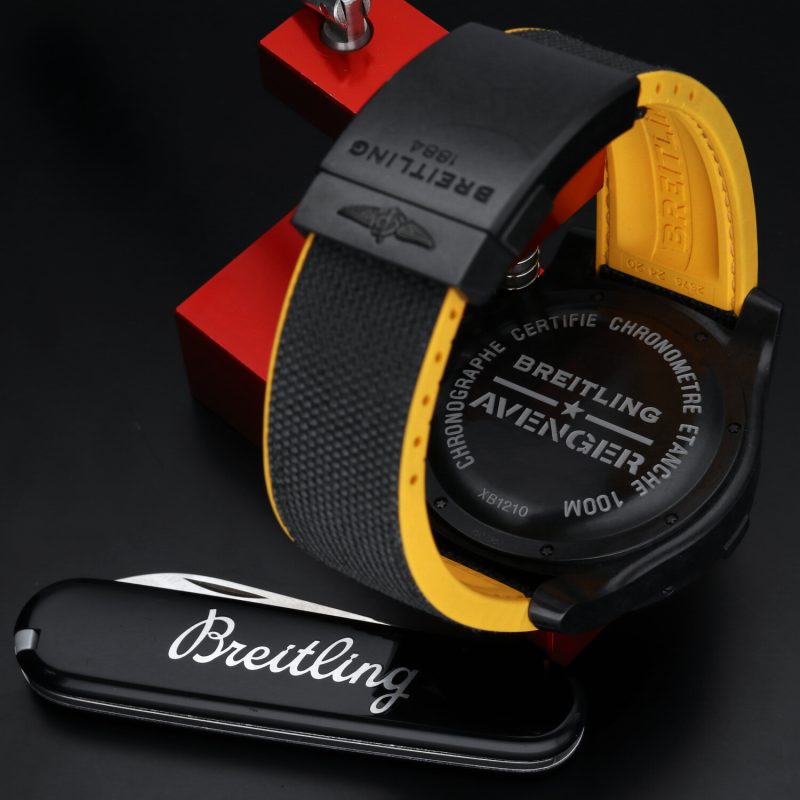 2016 Breitling Avenger Hurricane 24H ref. XB1210E4/BE89 with Box and Papers - Breitling Service - Image 9