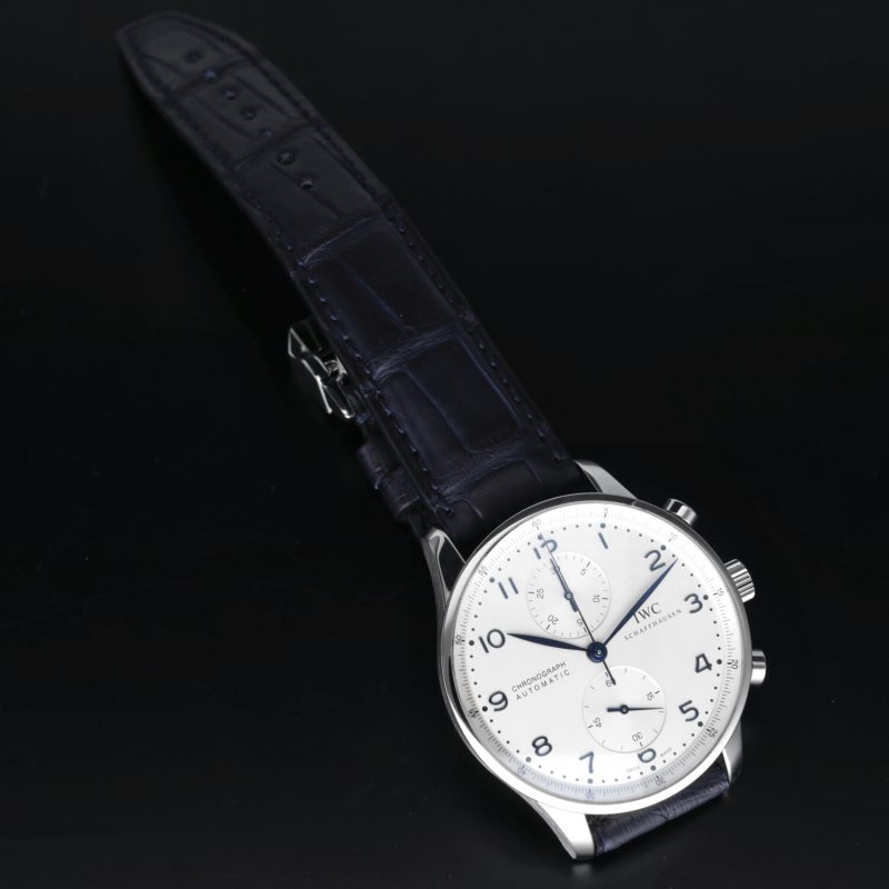 2016 IWC Portoghese Chronograph ref. IW371446 con Scatola e Garanzia Originale - immagine 11