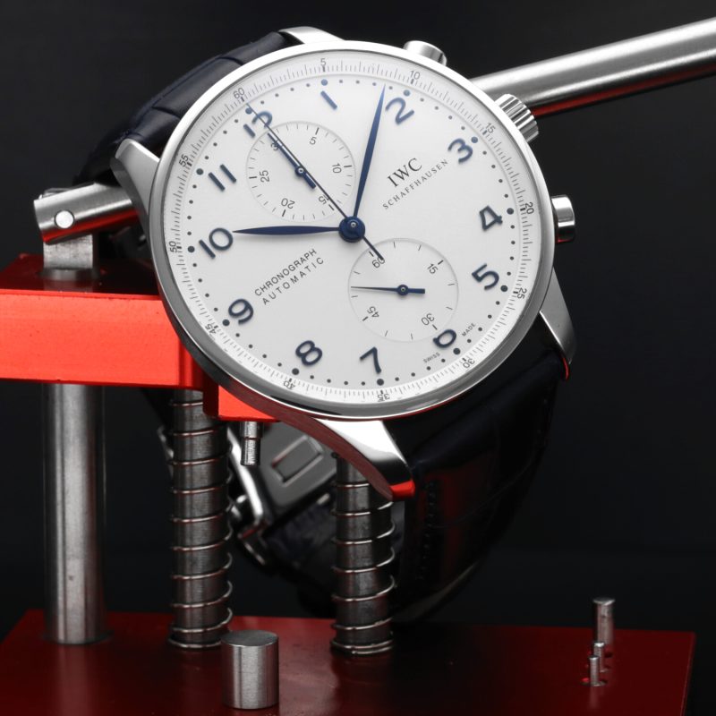 2016 IWC Portoghese Chronograph ref. IW371446 con Scatola e Garanzia Originale - immagine 5
