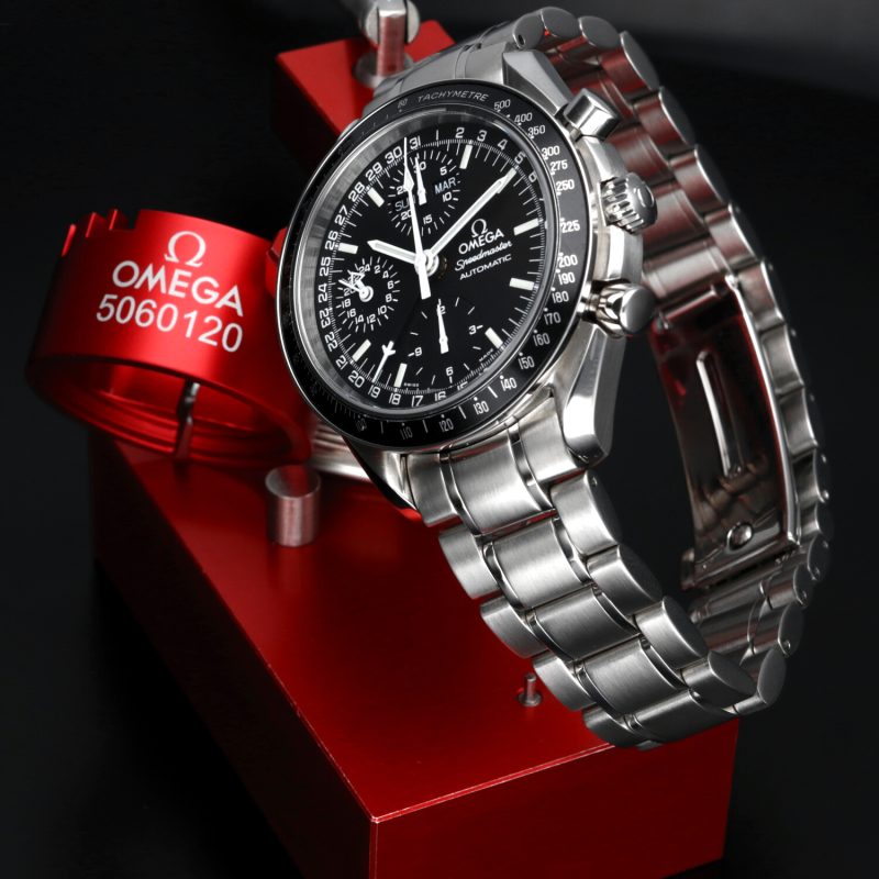 1999 Omega Speedmaster Day Date 35205000 with Card - Serviced by Official Omega Certificate Service Center - Image 7