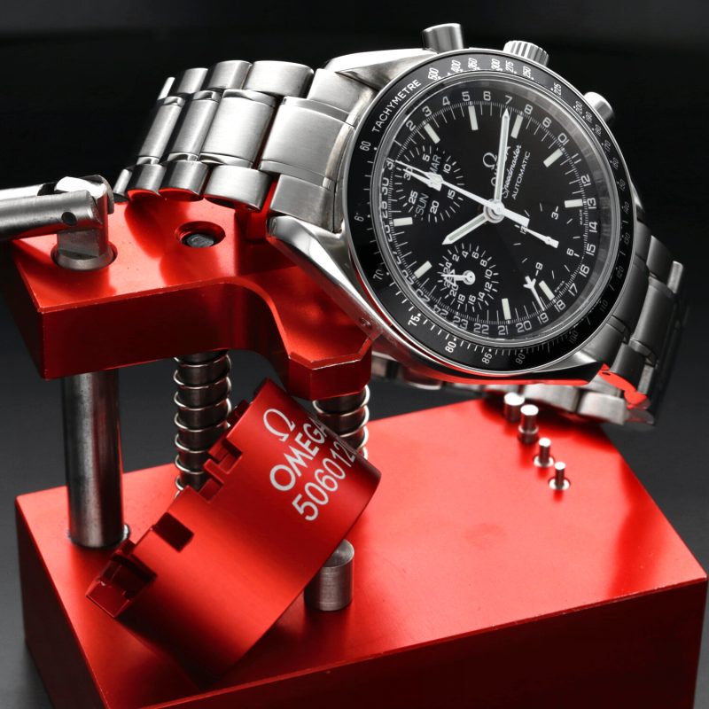 1999 Omega Speedmaster Day Date 35205000 with Card - Serviced by Official Omega Certificate Service Center - Image 6