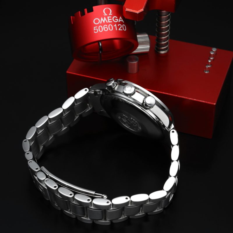 1999 Omega Speedmaster Day Date 35205000 with Card - Serviced by Official Omega Certificate Service Center - Image 9