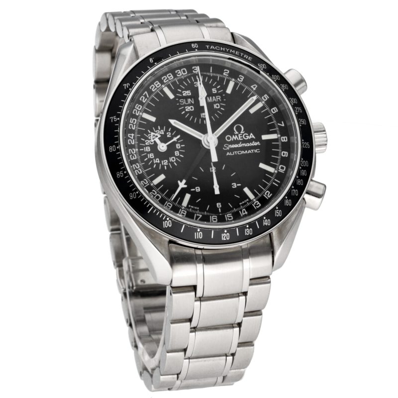 1999 Omega Speedmaster Day Date 35205000 with Card - Serviced by Official Omega Certificate Service Center - Image 3