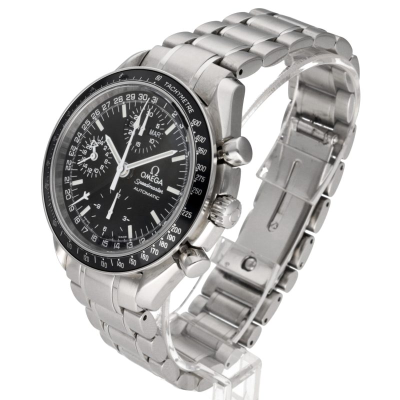 1999 Omega Speedmaster Day Date 35205000 with Card - Serviced by Official Omega Certificate Service Center - Image 2