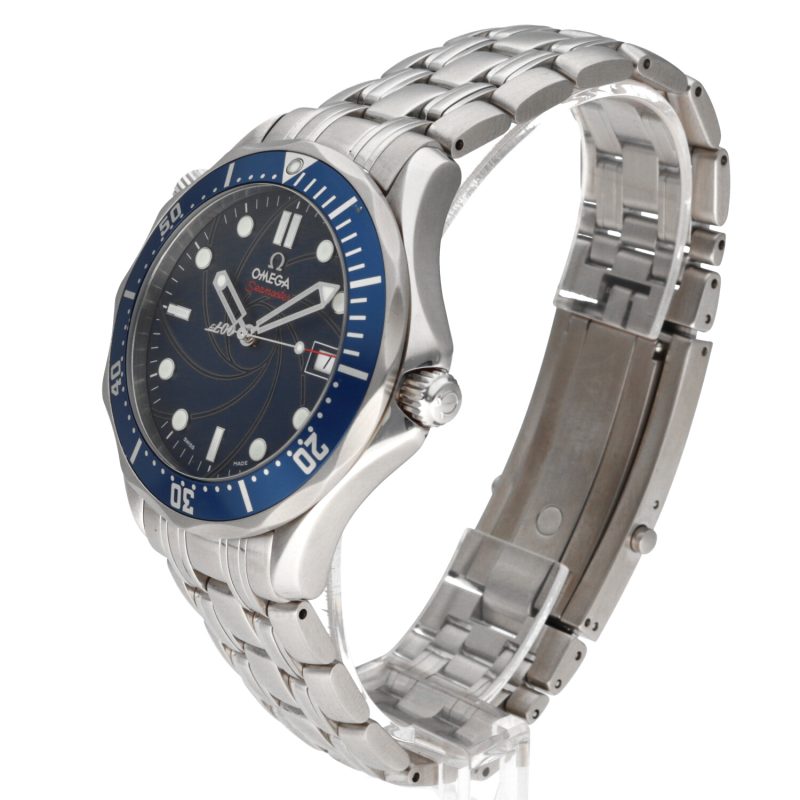 ca. 2006 Omega Seamaster Diver 300M ref. 22268000 James Bond 007 Casino Royale con Scatola e Garanzia - Revisionato Omega - immagine 2
