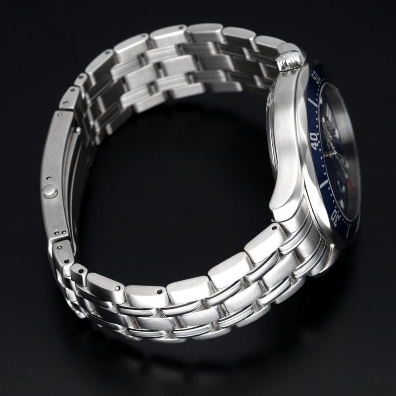 ca. 2006 Omega Seamaster Diver 300M ref. 22268000 James Bond 007 Casino Royale con Scatola e Garanzia - Revisionato Omega - immagine 13