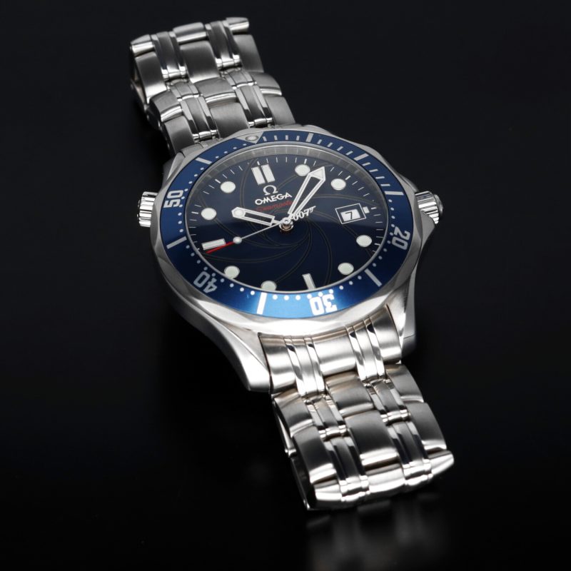 ca. 2006 Omega Seamaster Diver 300M ref. 22268000 James Bond 007 Casino Royale con Scatola e Garanzia - Revisionato Omega - immagine 11