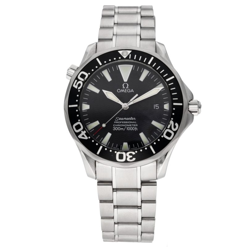 2002 Omega Seamaster Diver 300M Automatico 22545000 con Scatola e Garanzia - Revisionato Omega - immagine 2