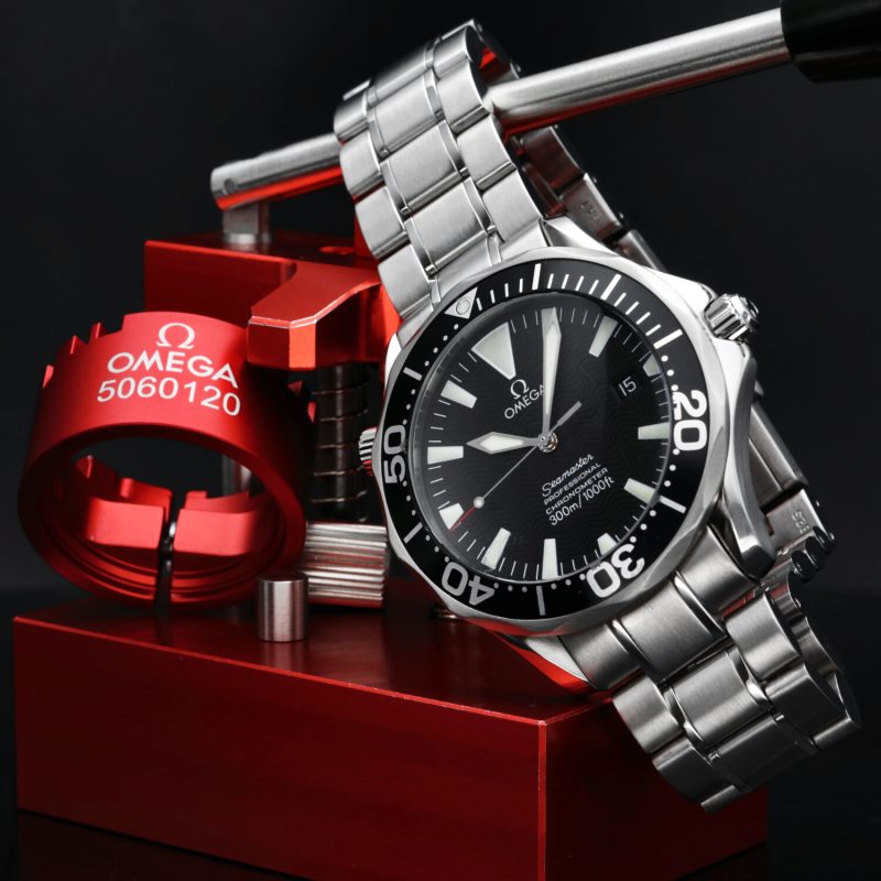 2002 Omega Seamaster Diver 300M Automatico 22545000 con Scatola e Garanzia - Revisionato Omega - immagine 4