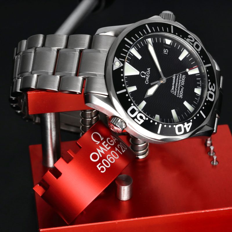 2002 Omega Seamaster Diver 300M Automatico 22545000 con Scatola e Garanzia - Revisionato Omega - immagine 5