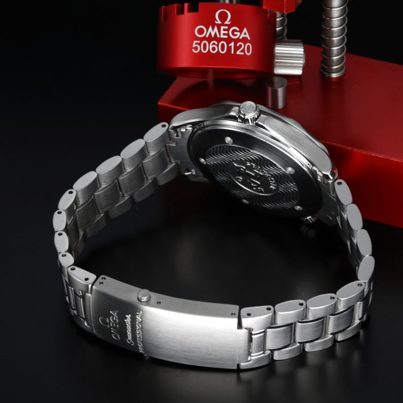 2002 Omega Seamaster Diver 300M Automatico 22545000 con Scatola e Garanzia - Revisionato Omega - immagine 9
