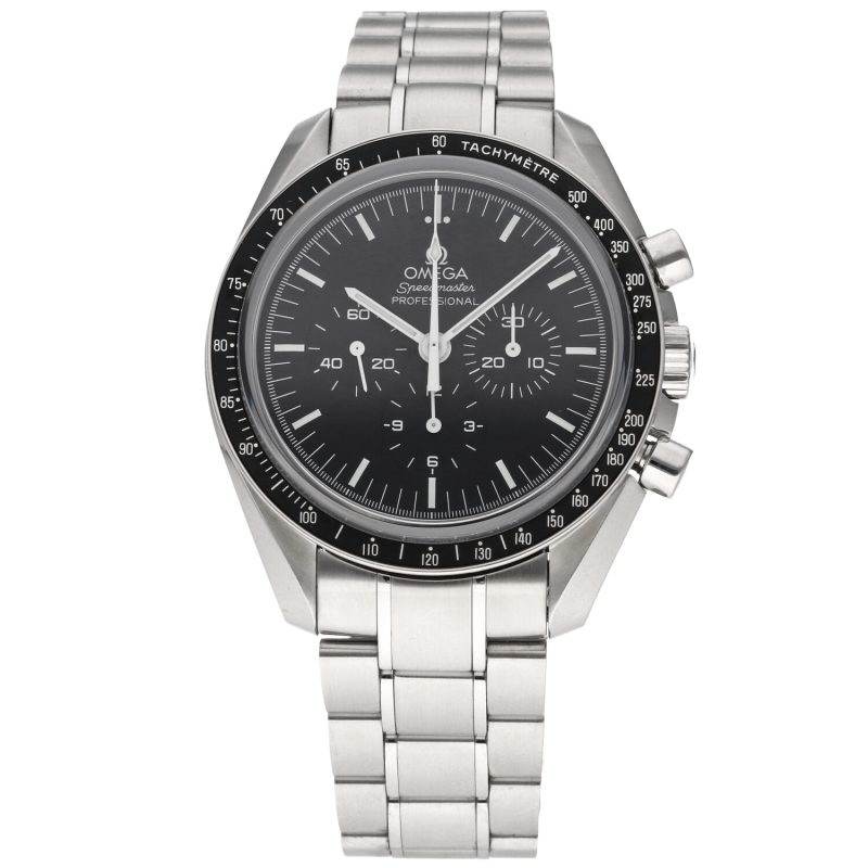 2015 Omega Speedmaster professional Moonwatch "Big Box" ref. 31130423001006 Vetro Zaffiro - Scatola e Garanzia - Revisionato Omega - immagine 3