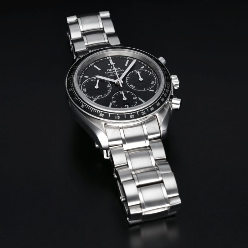 2016 ca. Omega Speedmaster Racing Co-Axial 40mm 32630405001001 con Scatola e Garanzia Originale - immagine 12