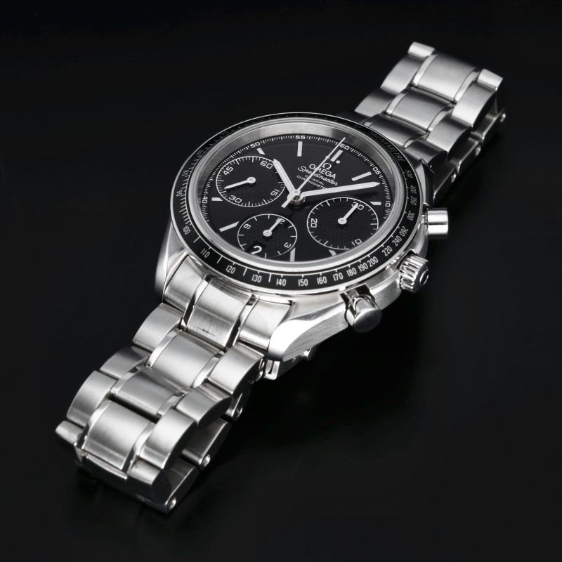 2016 ca. Omega Speedmaster Racing Co-Axial 40mm 32630405001001 con Scatola e Garanzia Originale - immagine 13