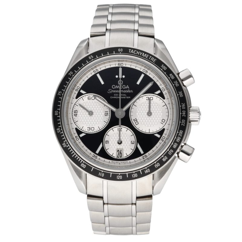 2019 Omega Speedmaster Racing Co-Axial ref. 32630405001002 con Scatola e Garanzia Originale - immagine 3