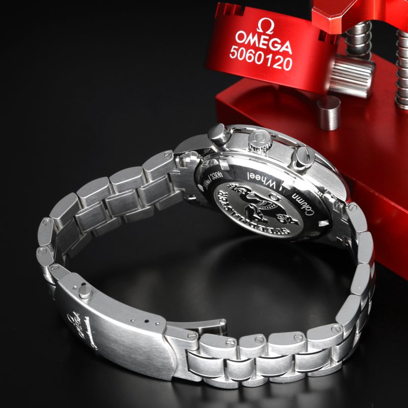 2019 Omega Speedmaster Racing Co-Axial ref. 32630405001002 con Scatola e Garanzia Originale - immagine 8
