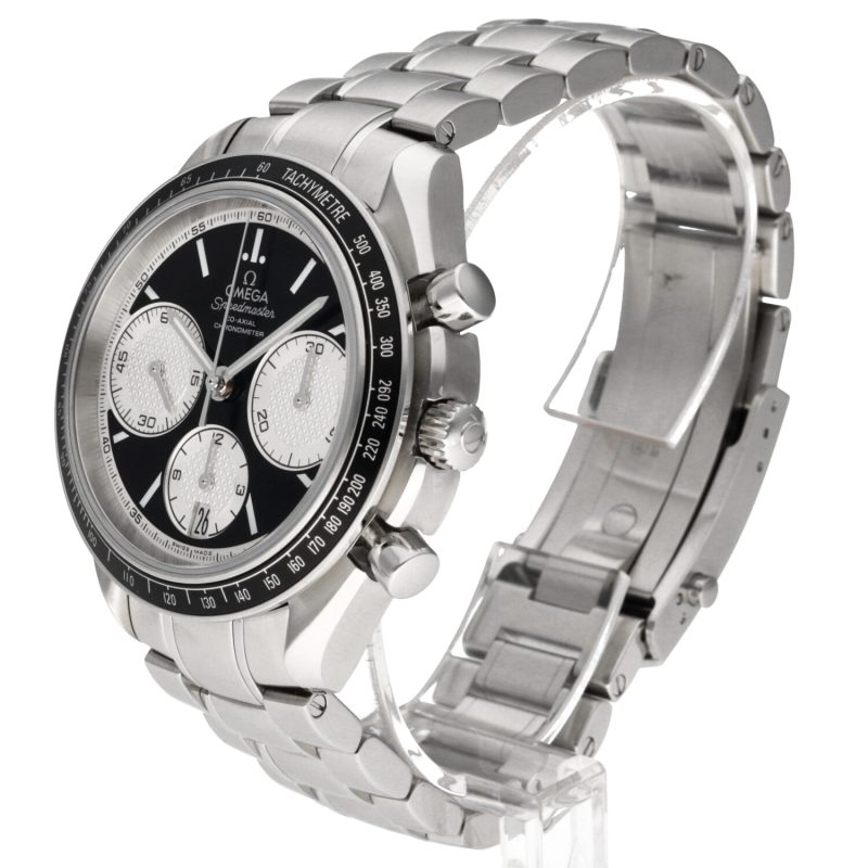 2019 Omega Speedmaster Racing Co-Axial ref. 32630405001002 con Scatola e Garanzia Originale - immagine 2