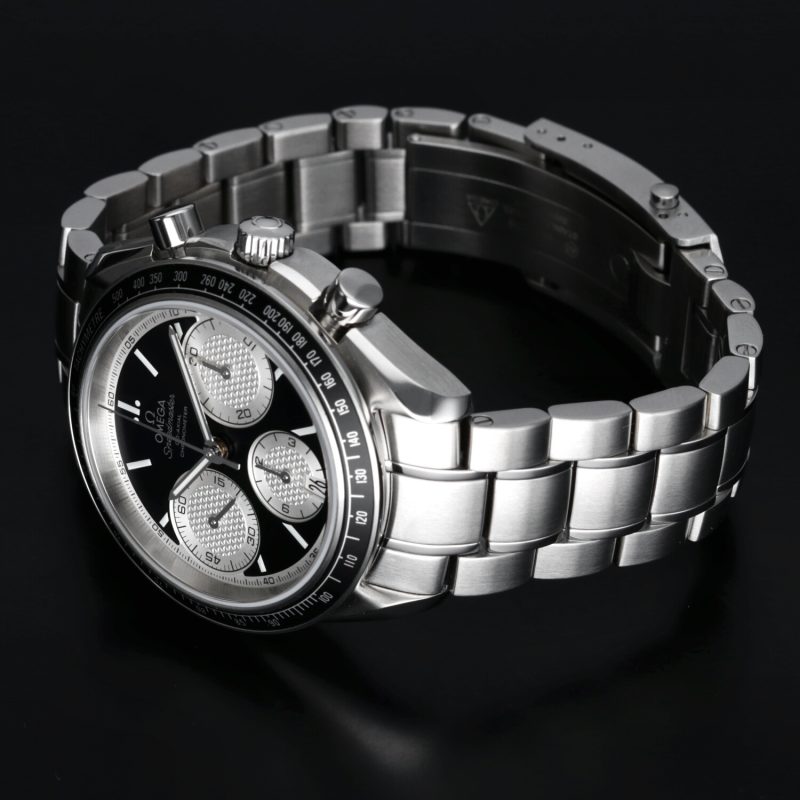 2019 Omega Speedmaster Racing Co-Axial ref. 32630405001002 con Scatola e Garanzia Originale - immagine 14