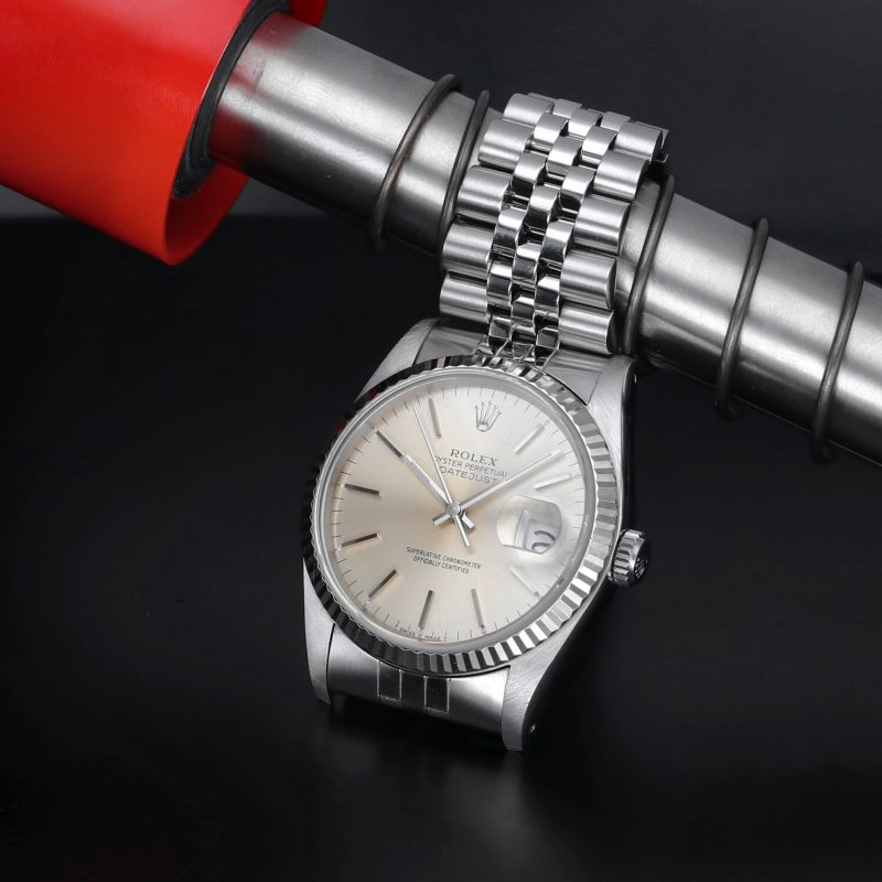 1989 Rolex Datejust 36 ref. 16234 Silver/Champagne Dial - with Box and Papers - Serviced - Image 5
