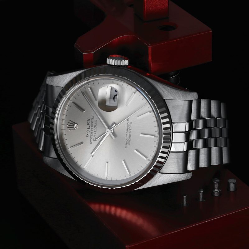 1989 Rolex Datejust 36 ref. 16234 Silver/Champagne Dial - with Box and Papers - Serviced - Image 10