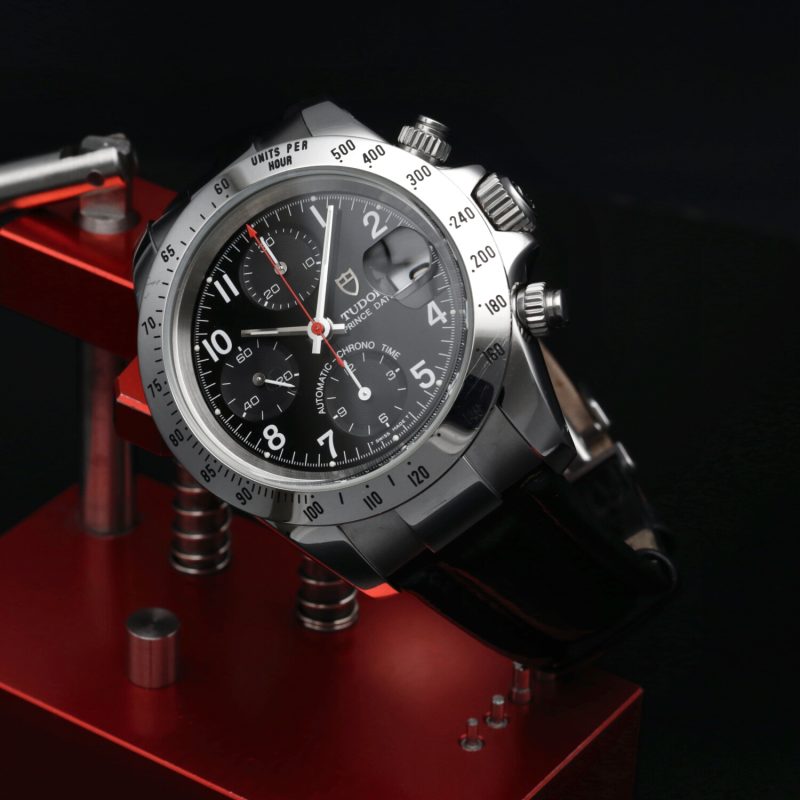 1997 Tudor Prince Date ref. 79280P "Small Block" Transizionale Cassa e Corona Rolex - immagine 5