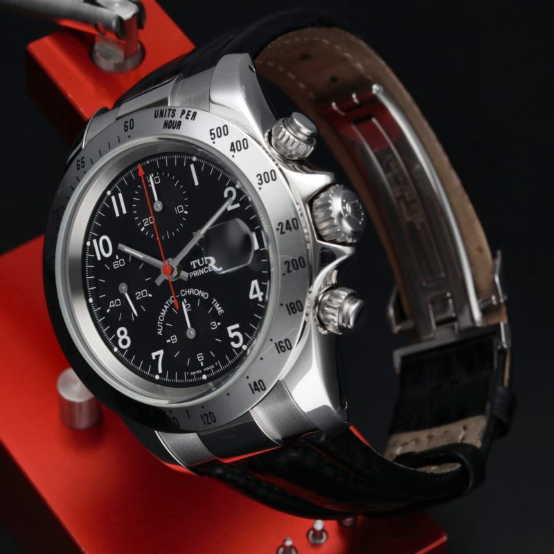 1997 Tudor Prince Date ref. 79280P "Small Block" Transizionale Cassa e Corona Rolex - immagine 6