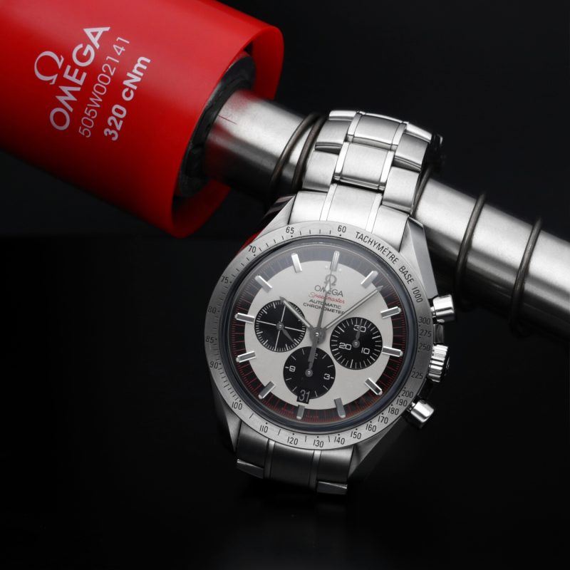 ca. 2006 Omega Speedmaster 35593200 Michael Schumacher "Legend" with Box & Card - Omega Serviced - Image 9