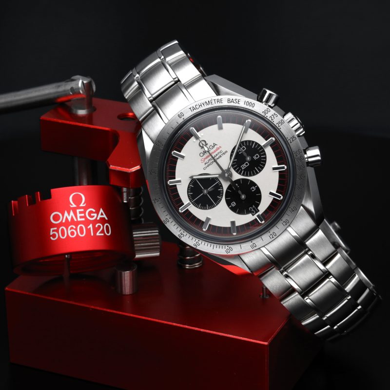 ca. 2006 Omega Speedmaster 35593200 Michael Schumacher "Legend" with Box & Card - Omega Serviced - Image 4