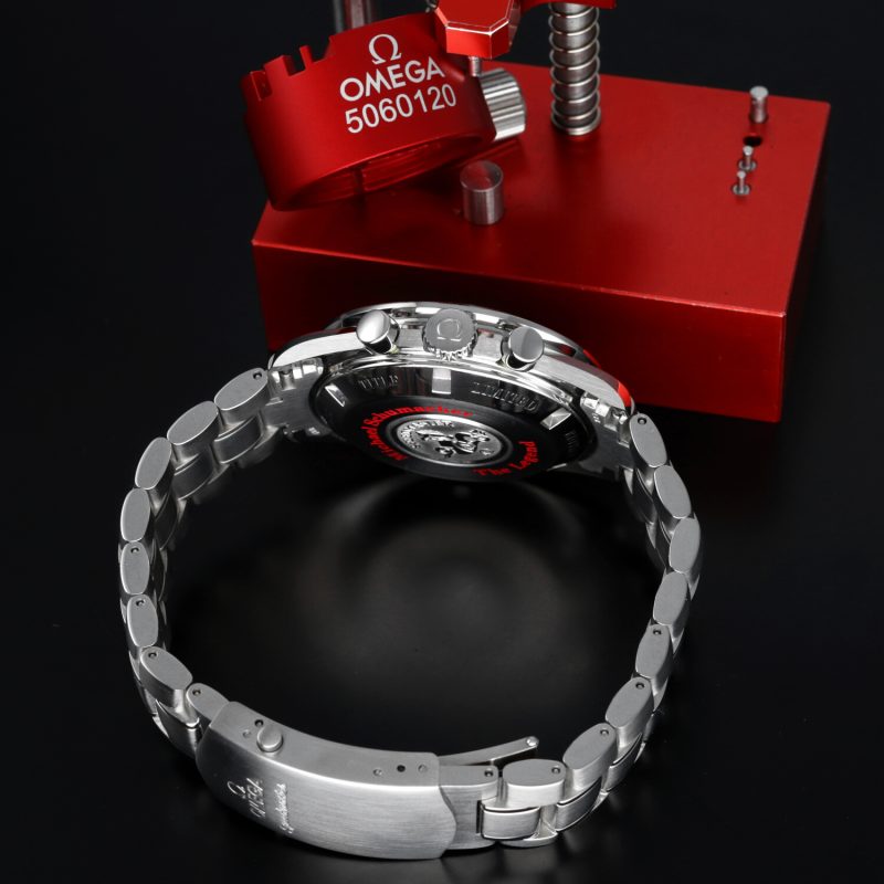 ca. 2006 Omega Speedmaster 35593200 Michael Schumacher "Legend" with Box & Card - Omega Serviced - Image 8