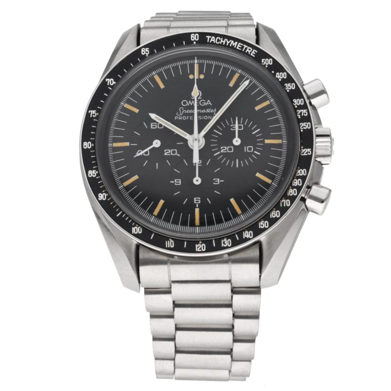 1988 Omega Speedmaster Professional Moonwatch 145.022 Quadrante "S" e "R" Lunga - Revisionato - immagine 3