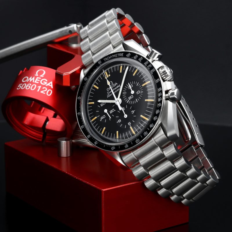 1988 Omega Speedmaster Professional Moonwatch 145.022 Quadrante "S" e "R" Lunga - Revisionato - immagine 11
