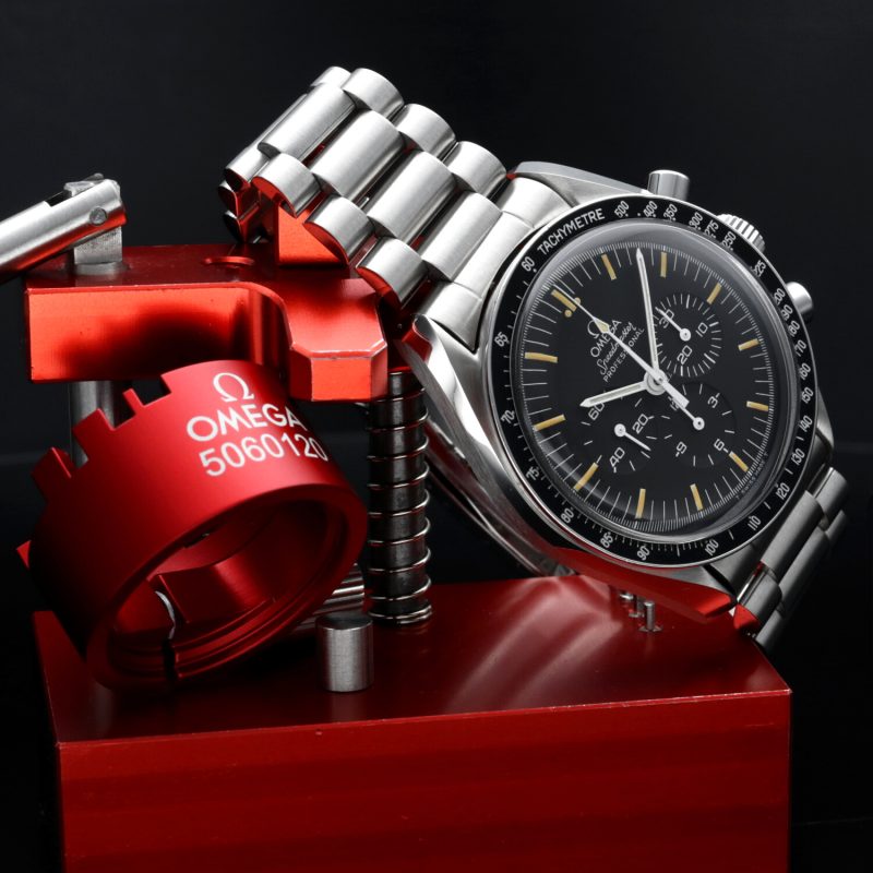 1988 Omega Speedmaster Professional Moonwatch 145.022 Quadrante "S" e "R" Lunga - Revisionato - immagine 6