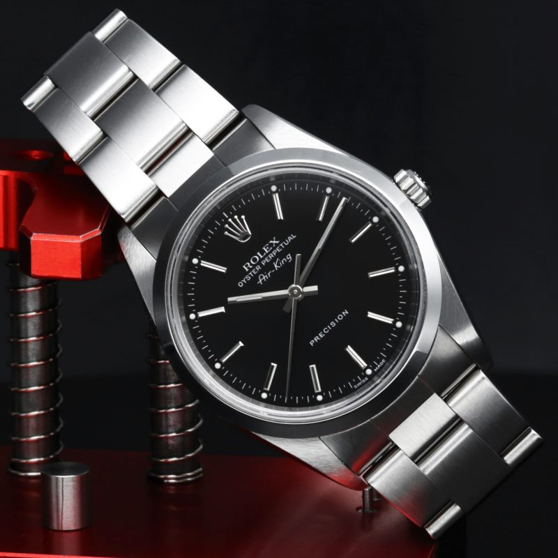 2006 Rolex Air-King ref. 14000M with Original Box & Papers - Serviced - Image 4