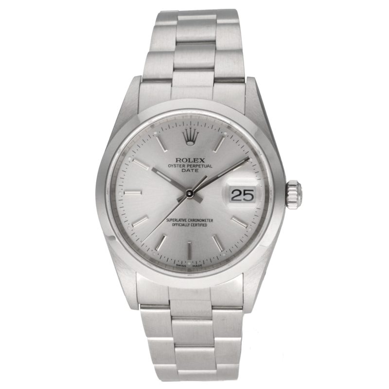 2000 Rolex Oyster Perpetual Date 34 ref. 15200 con Scatola e Garanzia - immagine 3