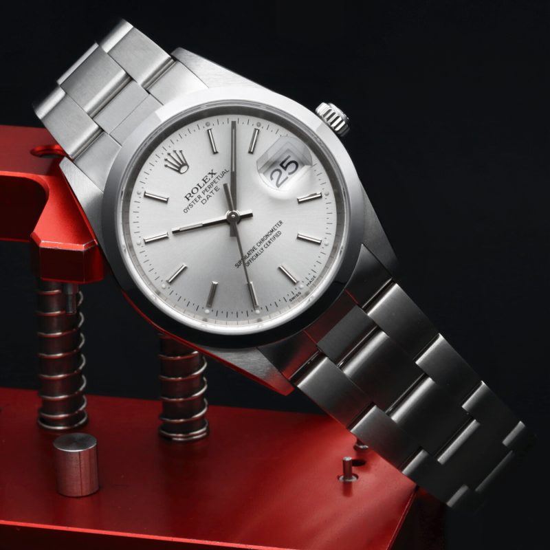2000 Rolex Oyster Perpetual Date 34 ref. 15200 con Scatola e Garanzia - immagine 4
