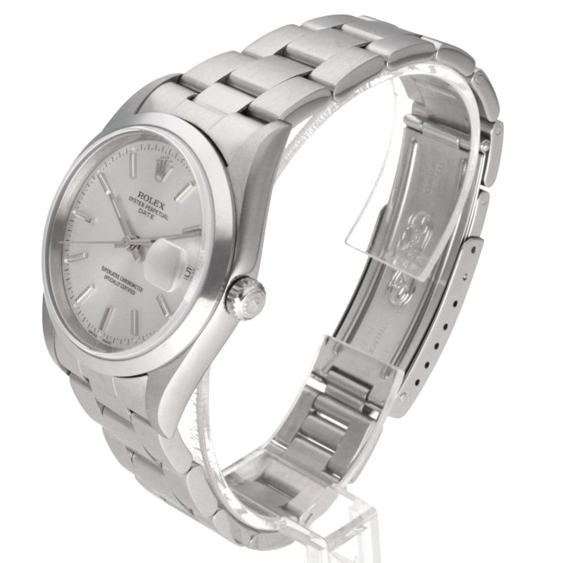 2000 Rolex Oyster Perpetual Date 34 ref. 15200 con Scatola e Garanzia - immagine 2