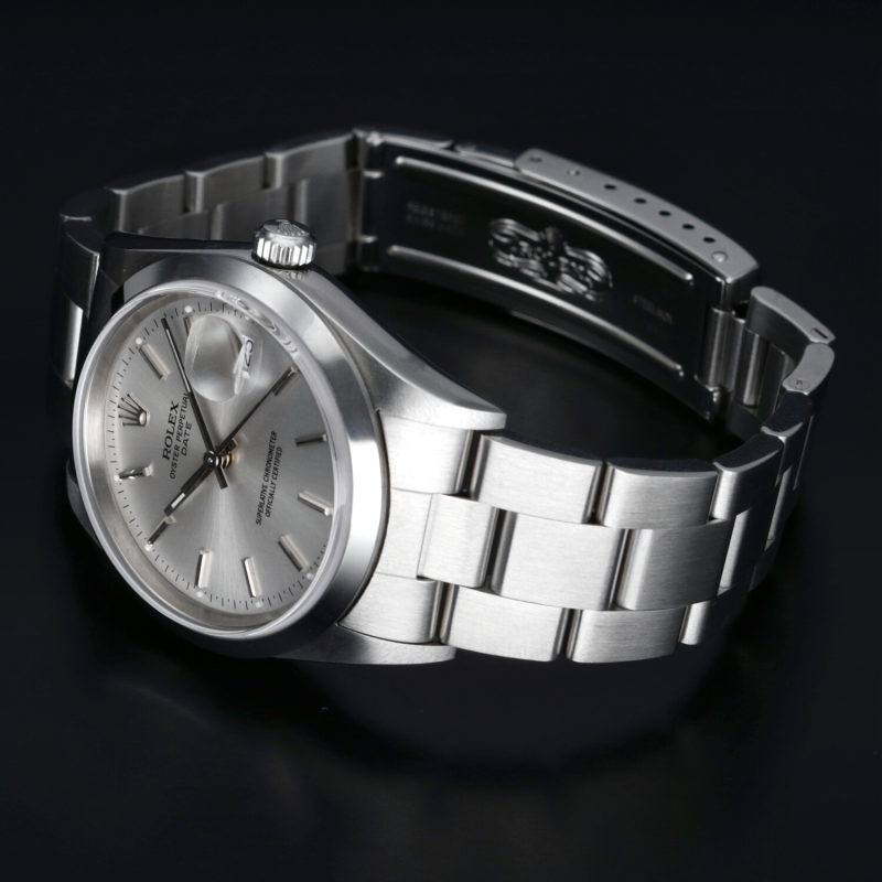 2000 Rolex Oyster Perpetual Date 34 ref. 15200 con Scatola e Garanzia - immagine 14