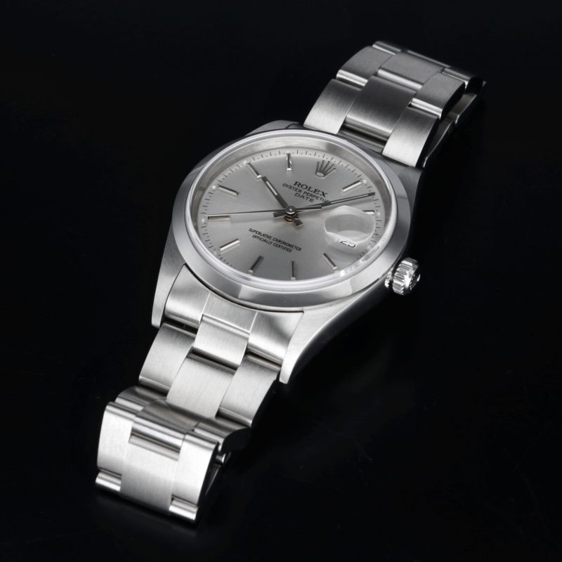 2000 Rolex Oyster Perpetual Date 34 ref. 15200 con Scatola e Garanzia - immagine 12