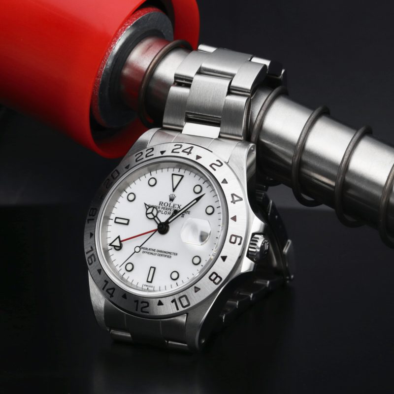 1999 Rolex ref. 16570 Automatico 40 mm, Quadrante solo "SWISS", Scatola+Libretto+Garanzia+Revisione - immagine 10