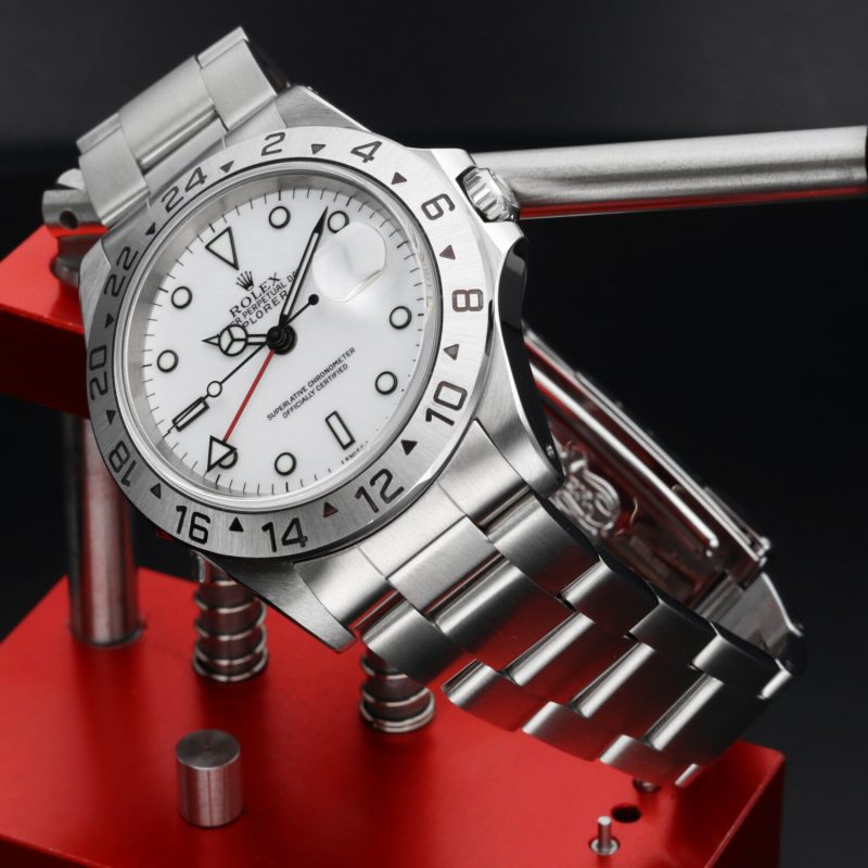 1999 Rolex ref. 16570 Automatico 40 mm, Quadrante solo "SWISS", Scatola+Libretto+Garanzia+Revisione - immagine 5