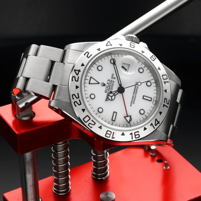 1999 Rolex ref. 16570 Automatico 40 mm, Quadrante solo "SWISS", Scatola+Libretto+Garanzia+Revisione - immagine 4