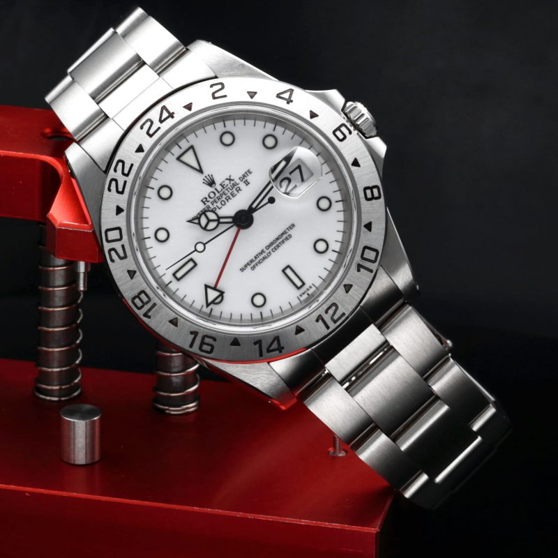 1999 Rolex ref. 16570 Automatico 40 mm, Quadrante solo "SWISS", Scatola+Libretto+Garanzia+Revisione - immagine 3