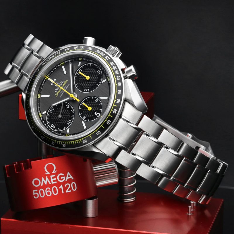 2020 Omega Speedmaster Racing Co-Axial Chronograph ref. 32630405006001 with Box & Card - Image 4