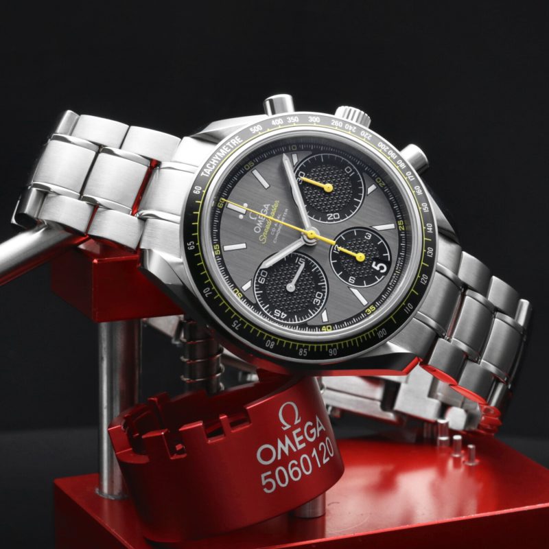 2020 Omega Speedmaster Racing Co-Axial Chronograph ref. 32630405006001 with Box & Card - Image 5