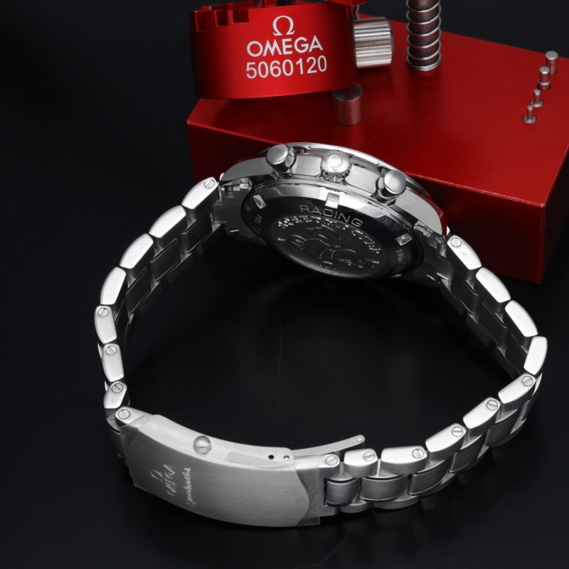2020 Omega Speedmaster Racing Co-Axial Chronograph ref. 32630405006001 with Box & Card - Image 9