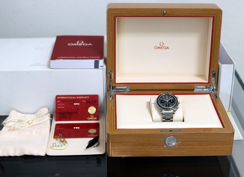 2020 Omega Speedmaster Racing Co-Axial Chronograph ref. 32630405006001 with Box & Card - Image 15