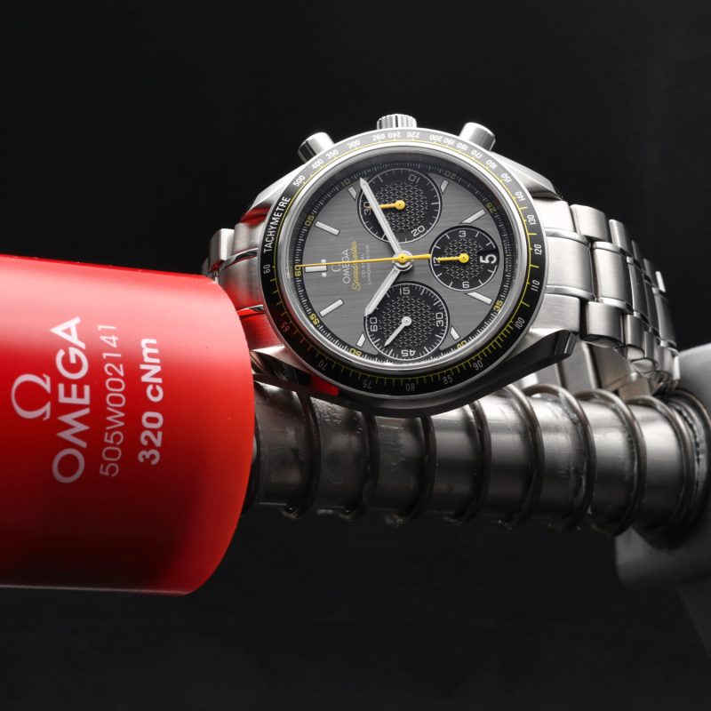 2020 Omega Speedmaster Racing Co-Axial Chronograph ref. 32630405006001 with Box & Card - Image 10