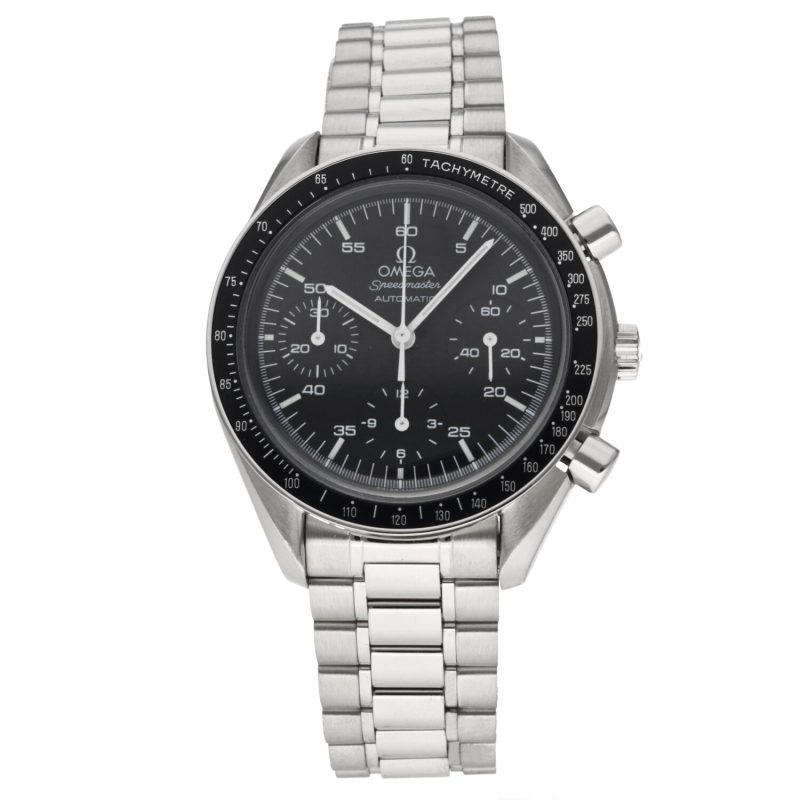 1998 ca. Omega Speedmaster Automatico Reduced ref. 35105000 - Revisionato Omega - immagine 3