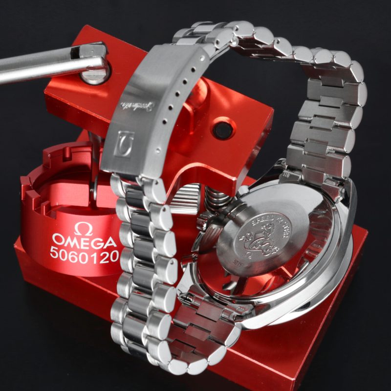 1998 ca. Omega Speedmaster Automatico Reduced ref. 35105000 - Revisionato Omega - immagine 9