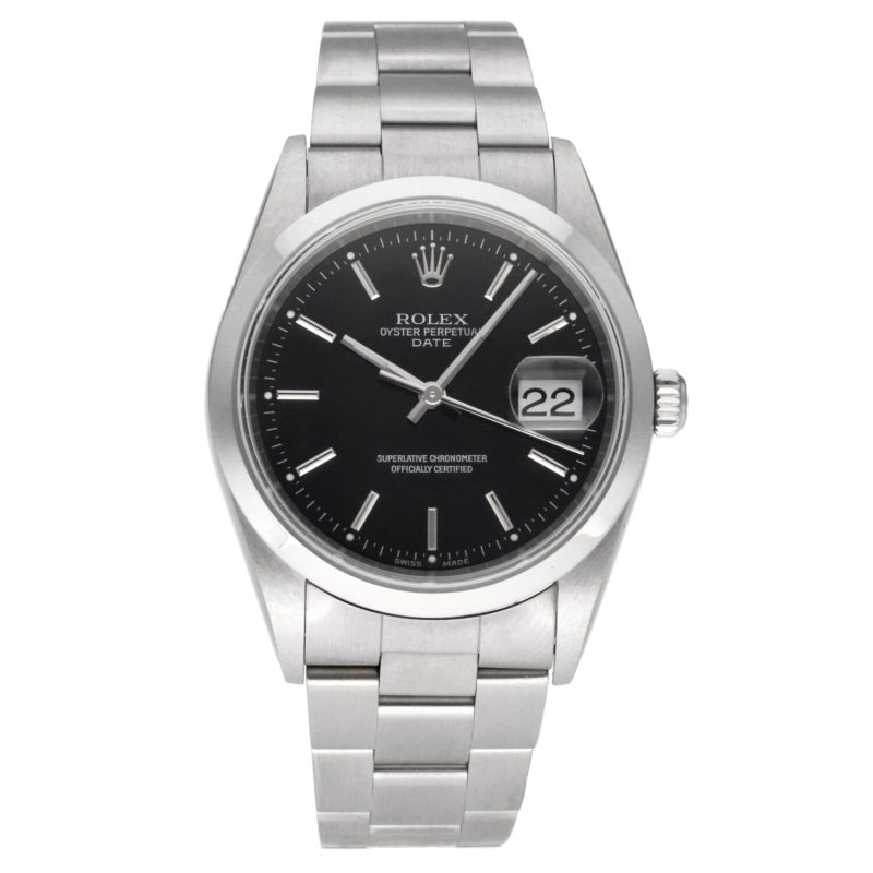 2004 NOS Rolex Oyster Perpetual Date ref. 15200 with Box and Papers - Image 3